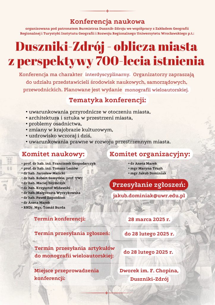 plakat - konferencja Duszniki-Zdrój 2025