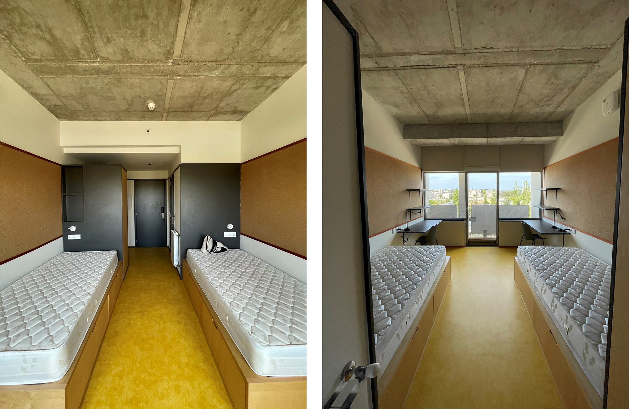 Pokój w akademiku - Lizbona